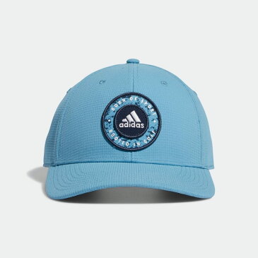 【公式】アディダス adidas 返品可 ゴルフ サークルワッペンキャップ / Circle Patch Snapback Hat メンズ アクセサリー 帽子 キャップ 青 ブルー GJ6986 notp