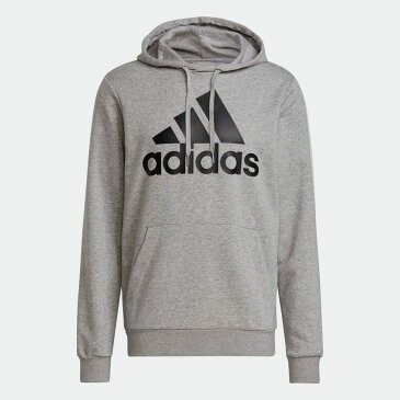 【公式】アディダス adidas 返品可 M ESS BL スウェットパーカースーツ メンズ ウェア・服 セットアップ ジャージ グレー GK9653 上下