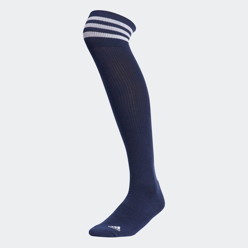 【公式】アディダス adidas 返品可 ゴルフ ウィメンズ スリーストライプ オーバーニーソックス / 3-Stripes Knee Socks レディース アクセサリー ソックス・靴下 ニーソックス 青 ブルー GL8724 Gnot