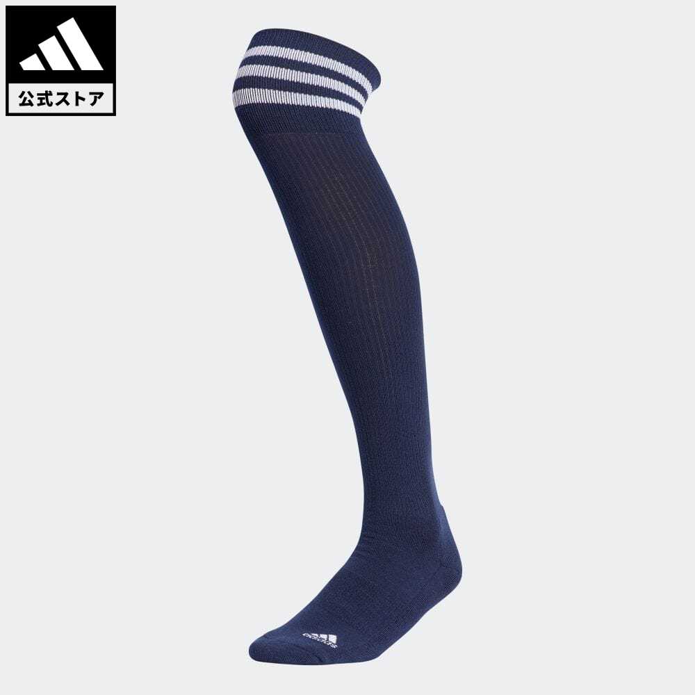 【公式】アディダス adidas 返品可 ゴルフ ウィメンズ スリーストライプ オーバーニーソックス / 3-Stripes Knee Socks レディース アクセサリー ソックス・靴下 ニーソックス 青 ブルー GL8724 Gnot