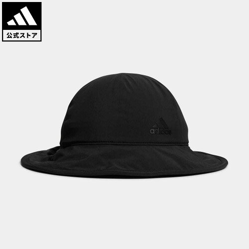 【公式】アディダス adidas 返品可 ゴルフ ウィメンズ レインハット / Rain Hat レディース アクセサリー 帽子 バケツ帽 黒 ブラック GL8762 notp rain2022