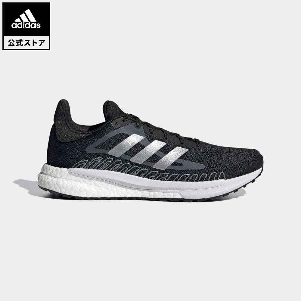 【公式】アディダス adidas 返品可 ランニング ソーラーグライド / SolarGlide メンズ シューズ・靴 スポーツシューズ 黒 ブラック FW0990 walking_jogging ランニングシューズ