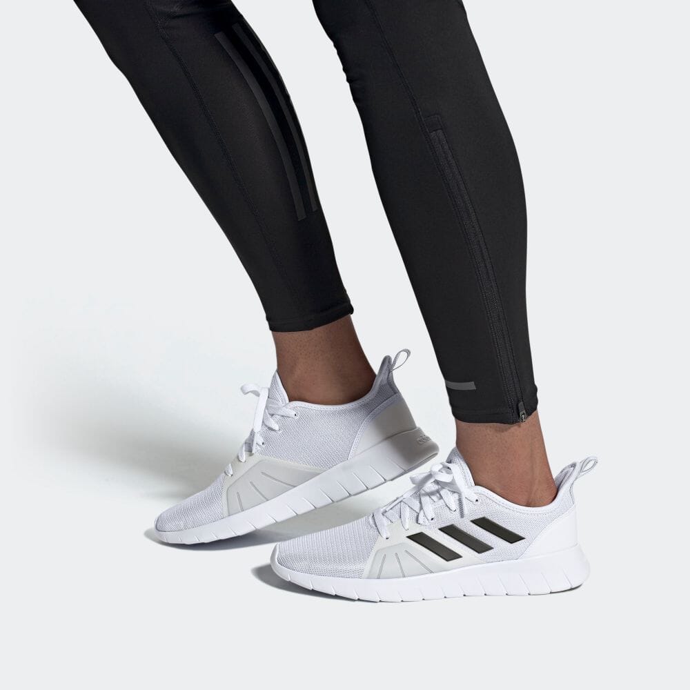 【公式】アディダス adidas ランニング ASWEERUN 2.0 メンズ シューズ スポーツシューズ 白 ホワイト FW1677 walking_jogging whitesneaker ランニングシューズ