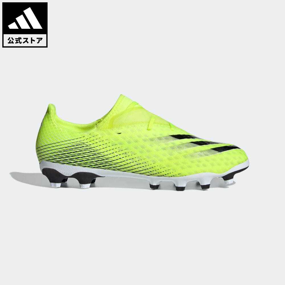 【公式】アディダス adidas 返品可 サッカー エックス ゴースト.2 HG/AG / 土・人工芝用 / X Ghosted.2 HG/AG Boots メンズ シューズ・靴 スパイク イエロー FW6979 サッカースパイク