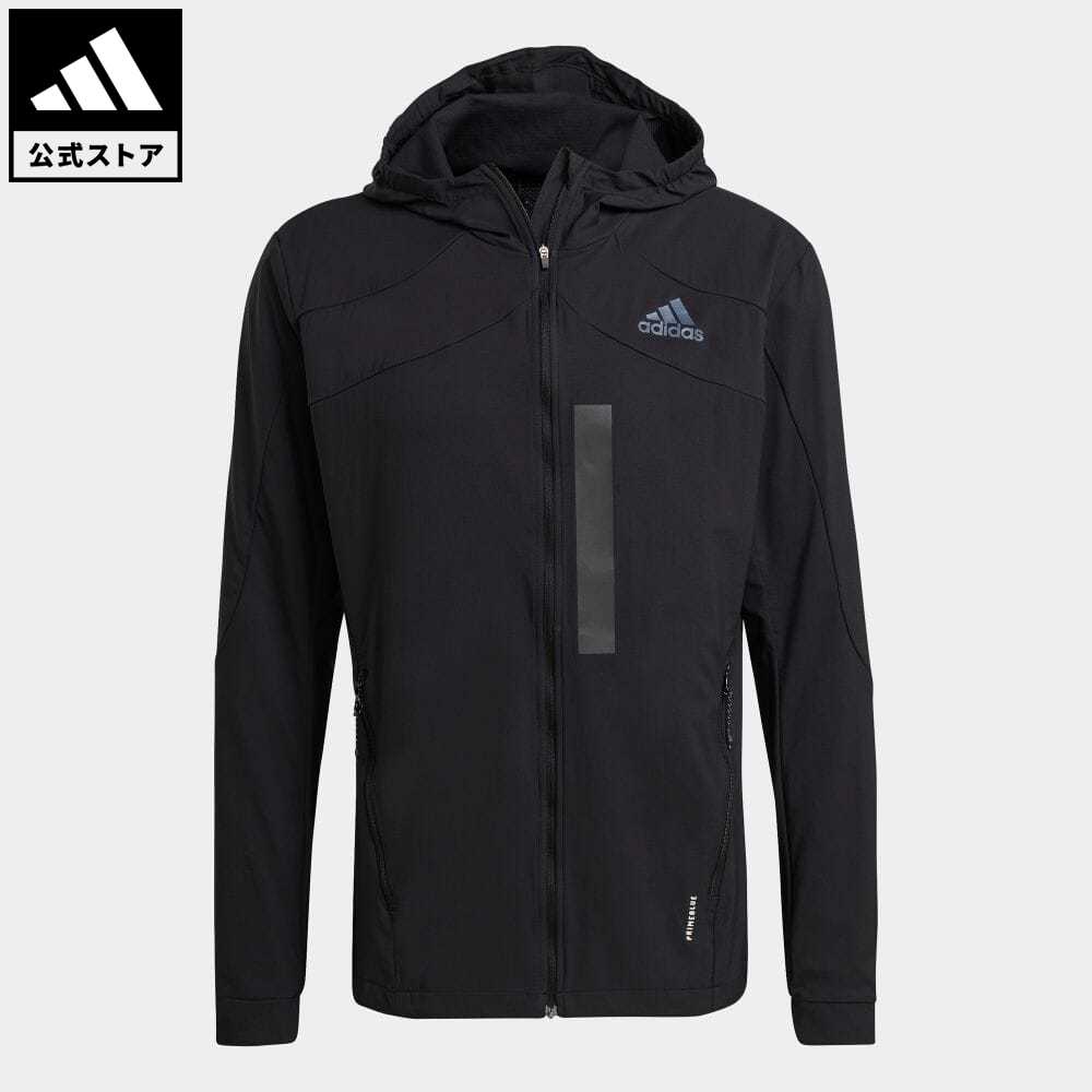 スポーツコレクション Walking Jogging 送料無料 Marathon アディダス ウェア 公式 マラソン トランスルーセント ランニング Marathon Adidas 返品可 ジャケット Translucent Jacket メンズ ウェア 服 アウター ジャケット 黒 ブラック Gm4949 Nm Otd