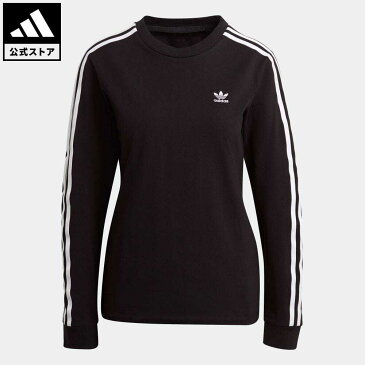 【公式】アディダス adidas 返品可 アディカラー クラシックス 長袖Tシャツ オリジナルス レディース ウェア・服 トップス Tシャツ 黒 ブラック GN2911 ロンt nm_otd summershop22