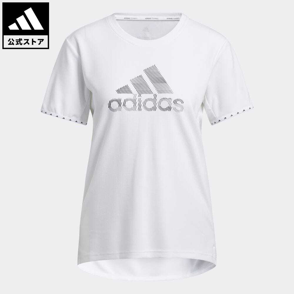 【公式】アディダス adidas 返品可 ジム・トレーニング バッジ オブ スポーツ ネセシティ 半袖Tシャツ / Badge of Sport Necessi-Tee レディース ウェア・服 トップス Tシャツ GQ9416 半袖