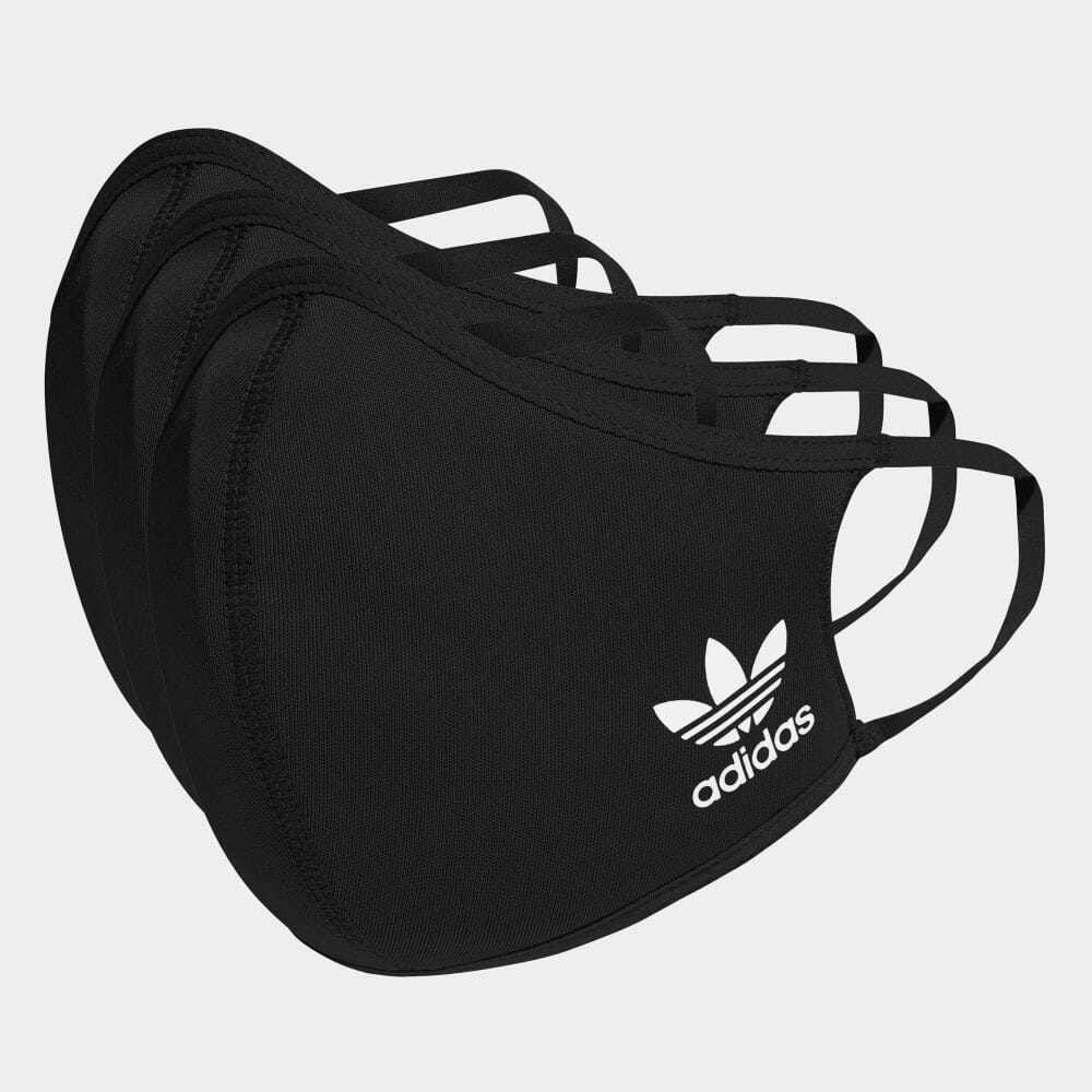 【公式】アディダス adidas フェイスカバー 3枚組（M/L） / Face Covers M/L 3-Pack レディース メンズ ウェア その他ウェア 黒 ブラック HB7851 notp fathersday