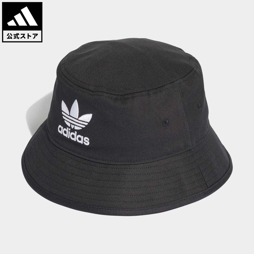 【公式】アディダス adidas 返品可 オリジナルス ハット [BUCKET HAT CORE] オリジナルス メンズ レディース アクセサリー 帽子 バケットハット 黒 ブラック AJ8995 nm_otd rabty p0517