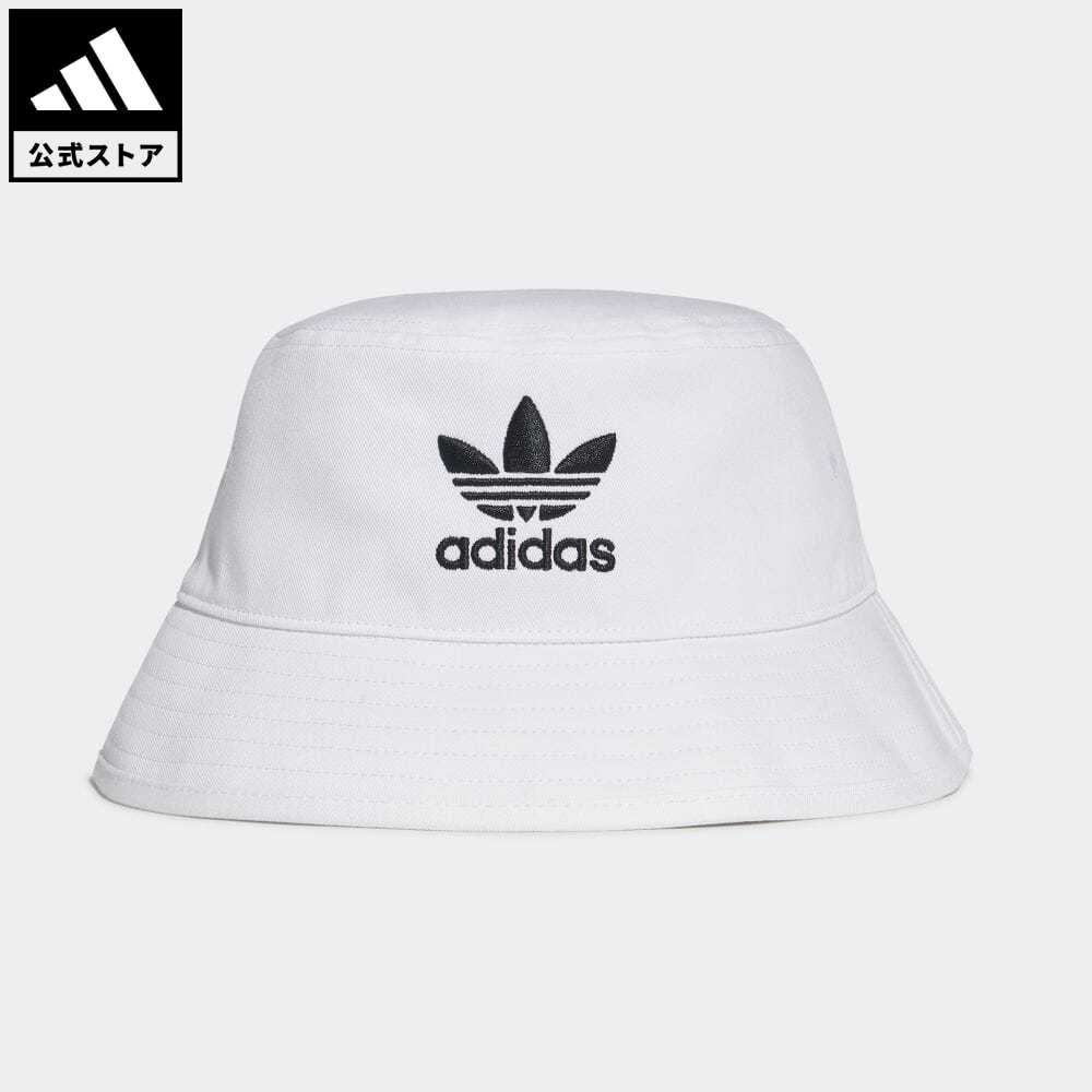 【公式】アディダス adidas 返品可 オリジナルス ハット [BUCKET HAT CORE] オリジナルス メンズ レディース アクセサリー 帽子 バケットハット 白 ホワイト FQ4641 nm_otd rabty p0517