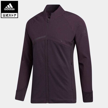 【公式】アディダス adidas 返品可 ゴルフ ハイブリッドフルジップジャケット メンズ ウェア・服 トップス スウェット(トレーナー) 紫 パープル FQ8489 notp