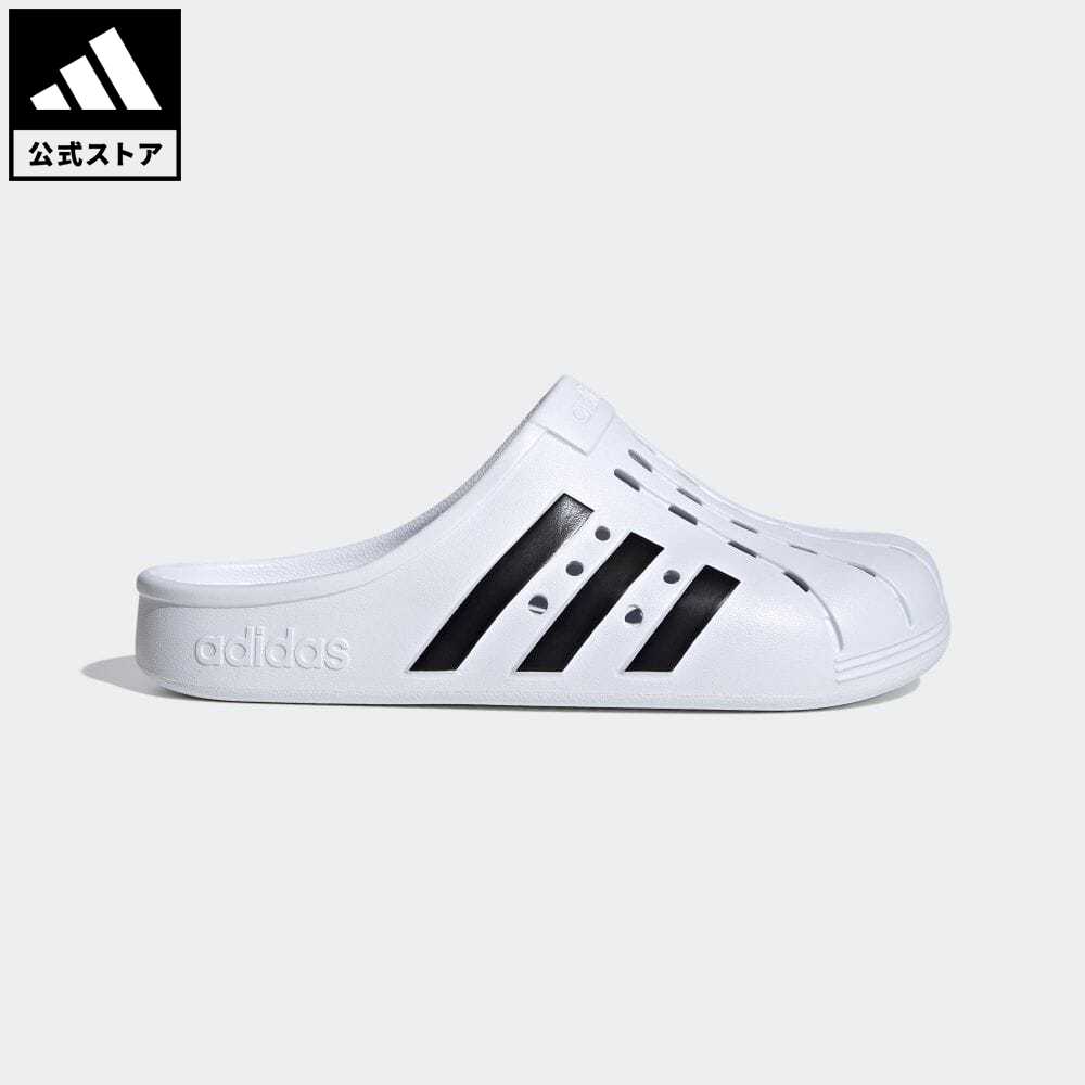 【公式】アディダス adidas 返品可 水泳 アディレッタ クロッグ / Adilette Clogs レディース メンズ シューズ・靴 サンダル 白 ホワイト FY8970