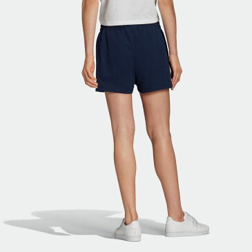 【公式】アディダス adidas 返品可 テニス リュクス 3ストライプ ショーツ オリジナルス レディース ウェア・服 ボトムス ショートパンツ・短パン 青 ブルー H56441