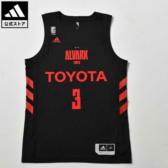 【公式】アディダス adidas 返品可 バスケットボール アルバルクトウキョウ ホームジャージー メンズ レディース ウェア・服 トップス ユニフォーム 黒 ブラック EY0364