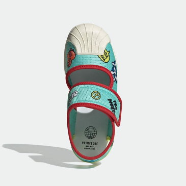 【公式】アディダス adidas 返品可 SS 360 PRIMEBLUE サンダル / SS 360 Primeblue Sandals オリジナルス キッズ シューズ・靴 サンダル 緑 グリーン FX4857