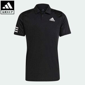 【公式】アディダス adidas 返品可 テニス テニス クラブ 3ストライプス ポロシャツ / Tennis Club 3-Stripes Polo Shirt メンズ ウェア トップス ポロシャツ 黒 ブラック GL5421 fathersday