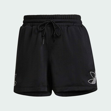 【公式】アディダス adidas 返品可 ショーツ オリジナルス レディース ウェア・服 ボトムス ショートパンツ・短パン 黒 ブラック H20227 mss21fw