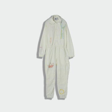 【公式】アディダス adidas 返品可 ラブ ユナイツ ジャンプスーツ(ジェンダーニュートラル) オリジナルス メンズ ウェア・服 その他ウェア 白 ホワイト H43972 mss21fw