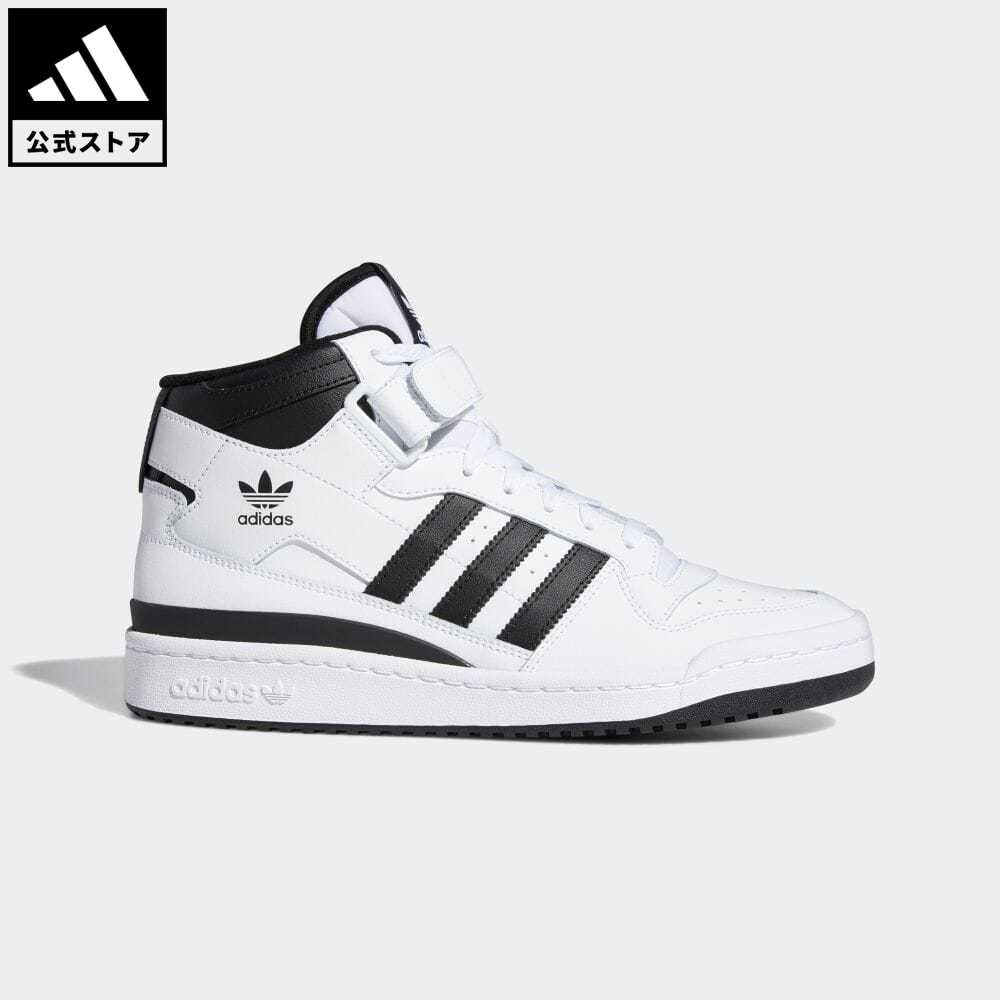 楽天adidas Online Shop 楽天市場店【20％OFF 6/4-6/11】【公式】アディダス adidas 返品可 フォーラムミッド / Forum Mid オリジナルス メンズ レディース シューズ・靴 スニーカー 白 ホワイト FY7939 whitesneaker ミドルカット