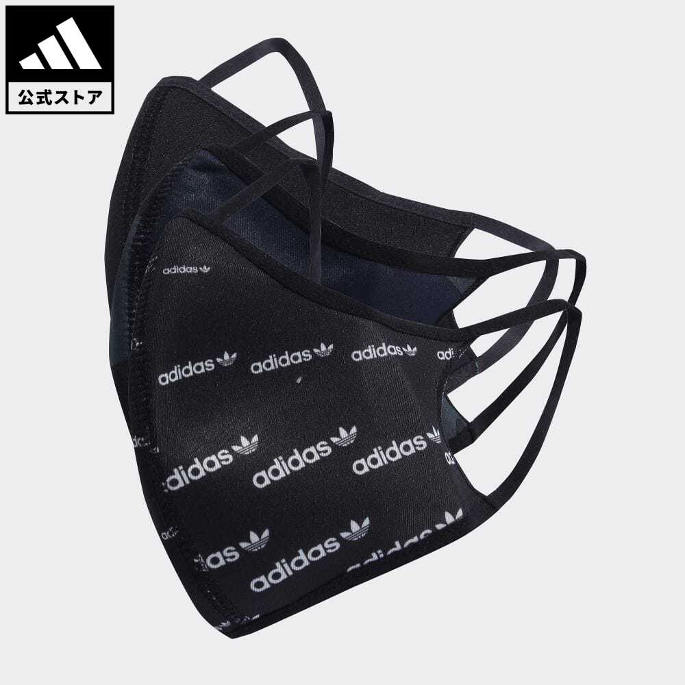   AfB X adidas tFCXJo[ 3g   FACE COVERS 3-PACK IWiX Y fB[X ANZT[ tFCXJo[  ubN HC4701