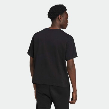 【公式】アディダス adidas 返品可 ラブ ユナイツ トレフォイル Tシャツ(ジェンダーニュートラル) オリジナルス メンズ ウェア・服 トップス Tシャツ 黒 ブラック HE2520 mss21fw 半袖