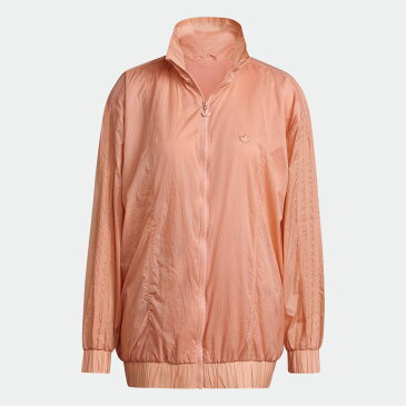 【公式】アディダス adidas 返品可 アディカラー オーバーサイズ リップストップ トラックジャケット オリジナルス レディース ウェア・服 トップス ジャージ ピンク H11423 mss21fw nm_otd