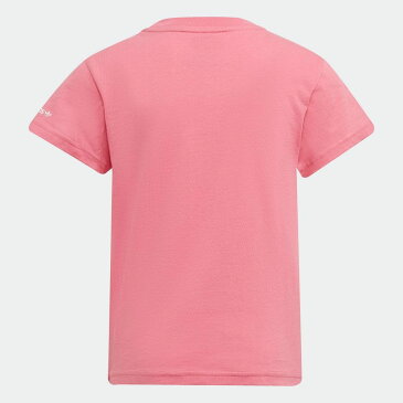 【公式】アディダス adidas 返品可 アディカラー 半袖Tシャツ オリジナルス キッズ ウェア・服 トップス Tシャツ ピンク H25291 mss21fw 半袖