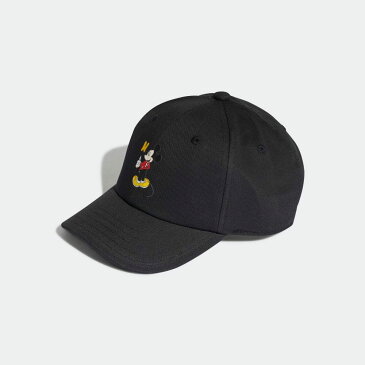 【公式】アディダス adidas 返品可 ディズニー ミッキー ベースボールキャップ オリジナルス キッズ アクセサリー 帽子 キャップ 黒 ブラック H32451 mss21fw
