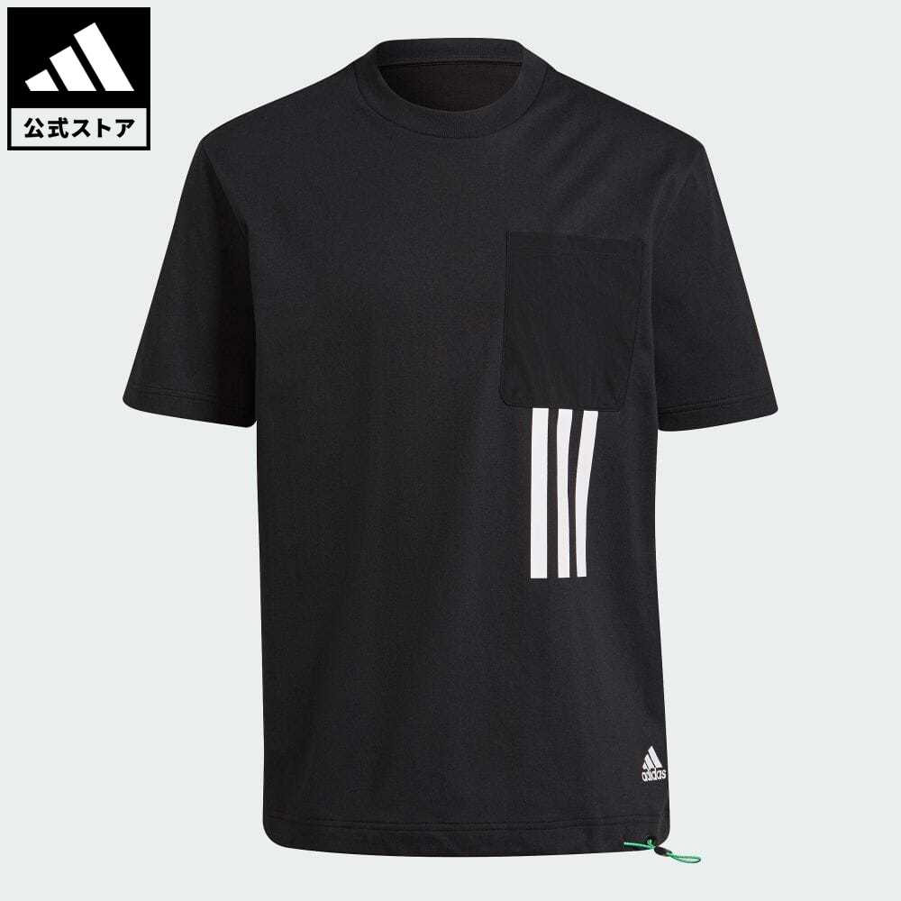 【公式】アディダス adidas 返品可 アディダス スポーツウェア Xシティ グラフィック 半袖Tシャツ アスレティクス メンズ ウェア・服 トップス Tシャツ 黒 ブラック GT9774 半袖