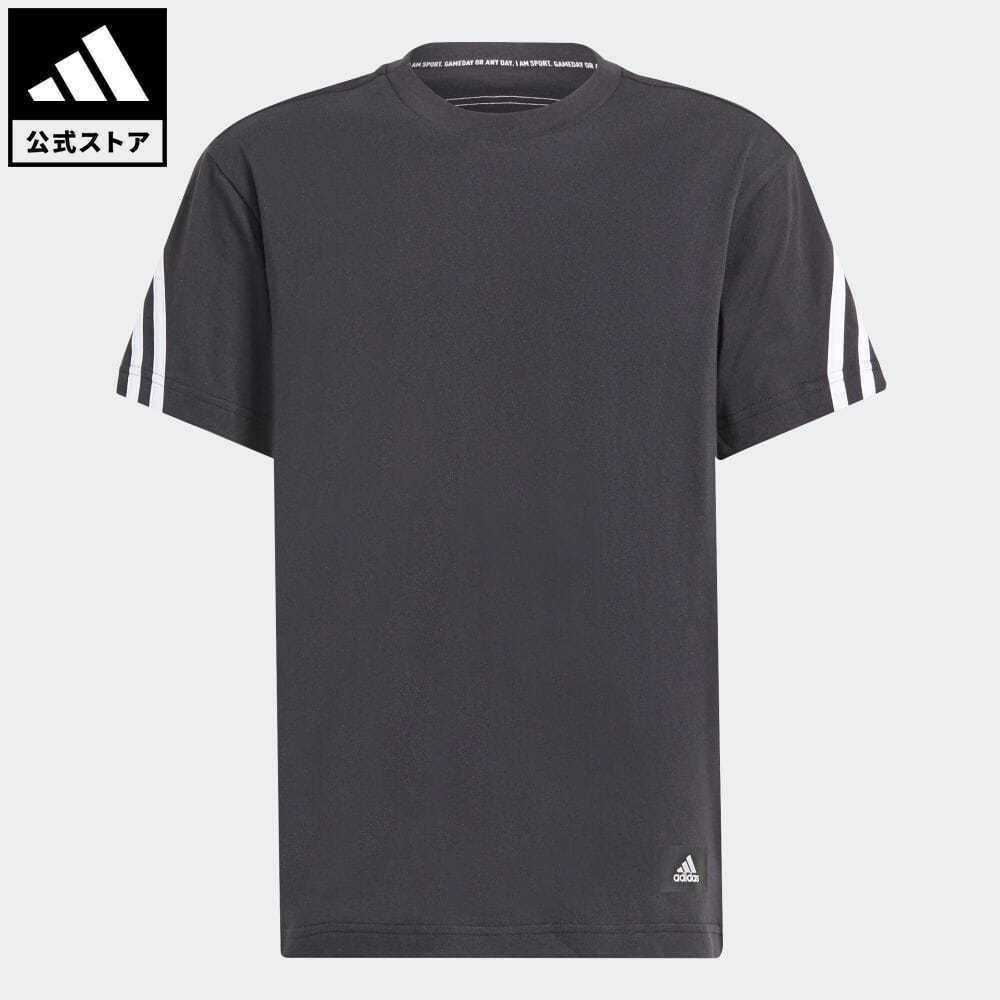 【63%OFF 6/4-6/11】【公式】アディダス adidas 返品可 フューチャーアイコン 3ストライプス 半袖Tシャツ / Future Icons 3-Stripes Tee スポーツウェア キッズ／子供用 ウェア・服 トップス T…