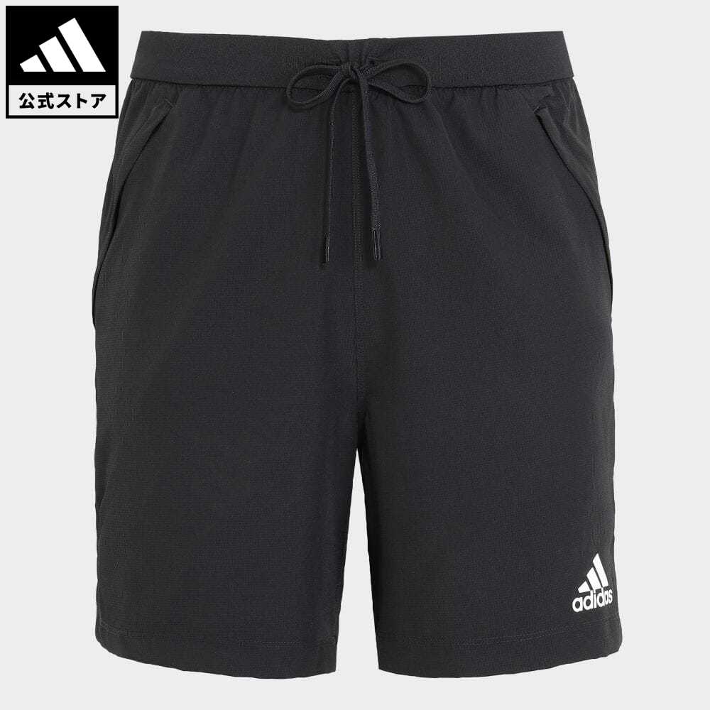 【50%OFF】 【公式】アディダス adidas 返品可 ジム・トレーニング Aerormotion ウーブンショーツ メンズ ウェア・服 ボトムス ハーフパンツ 黒 ブラック GU6387のサムネイル