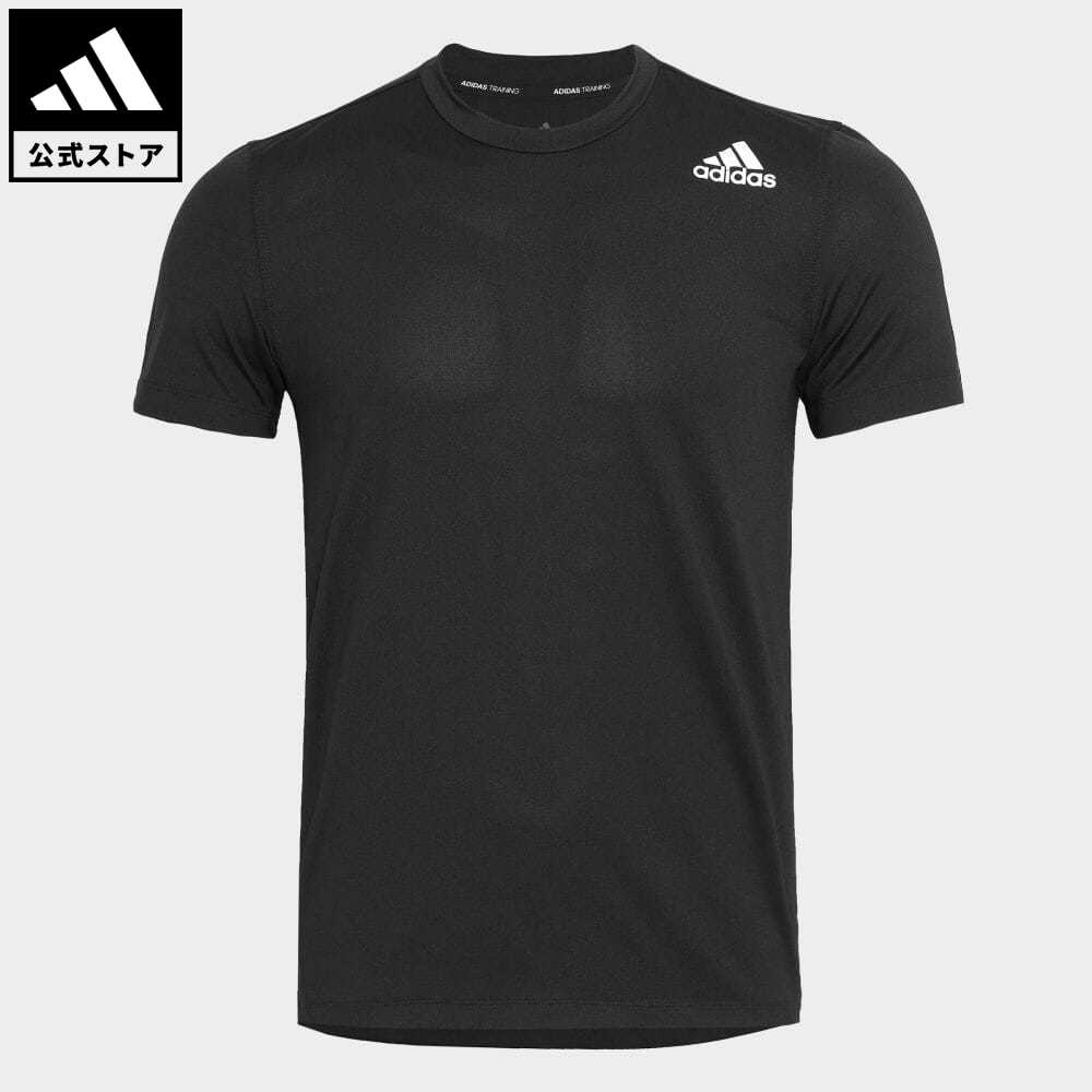 【公式】アディダス adidas 返品可 ジム・トレーニング Aeromotion 半袖Tシャツ メンズ ウェア・服 トップス Tシャツ 黒 ブラック GU6388 半袖 nm_otdのサムネイル