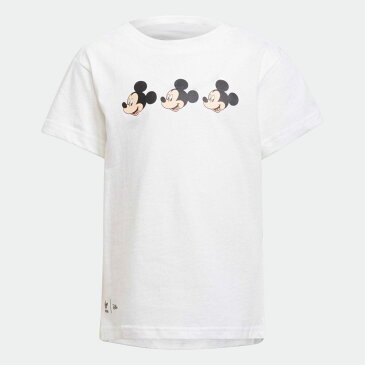 【公式】アディダス adidas 返品可 ディズニー ミッキー & フレンズ Tシャツ オリジナルス キッズ ウェア・服 トップス Tシャツ 白 ホワイト H20317 mss21fw 半袖
