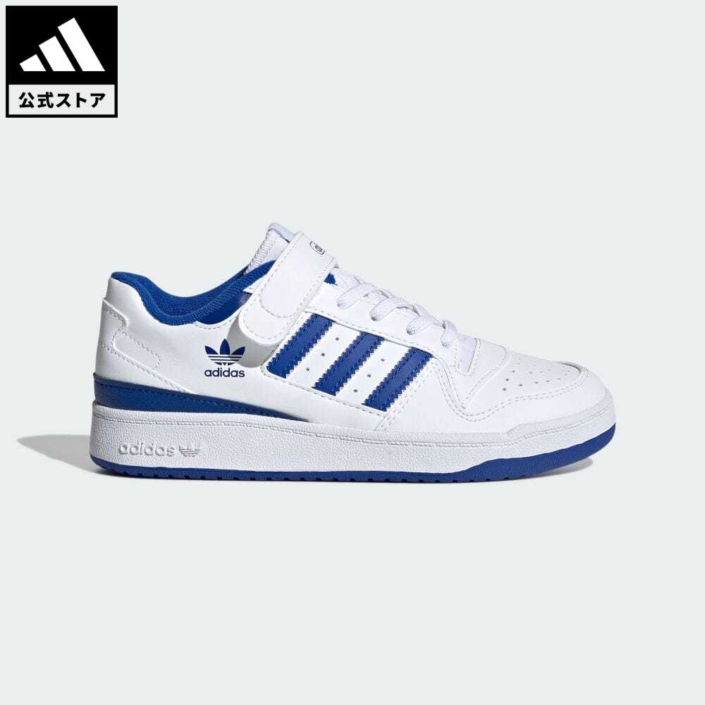 【公式】アディダス adidas 返品可 FORUM LOW C オリジナルス キッズ／子供用 シューズ・靴 スニーカー 白 ホワイト FY7978 whitesneaker ローカット