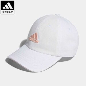 【公式】アディダス adidas 返品可 ゴルフ UVカット コットンキャップ レディース アクセサリー 帽子 キャップ 白 ホワイト GU6183