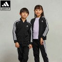 【公式】アディダス adidas 返品可 SST TRACKSUIT オリジナルス キッズ／子供用 ウェア・服 セットアップ ジャージ 黒 ブラック H25260 上下