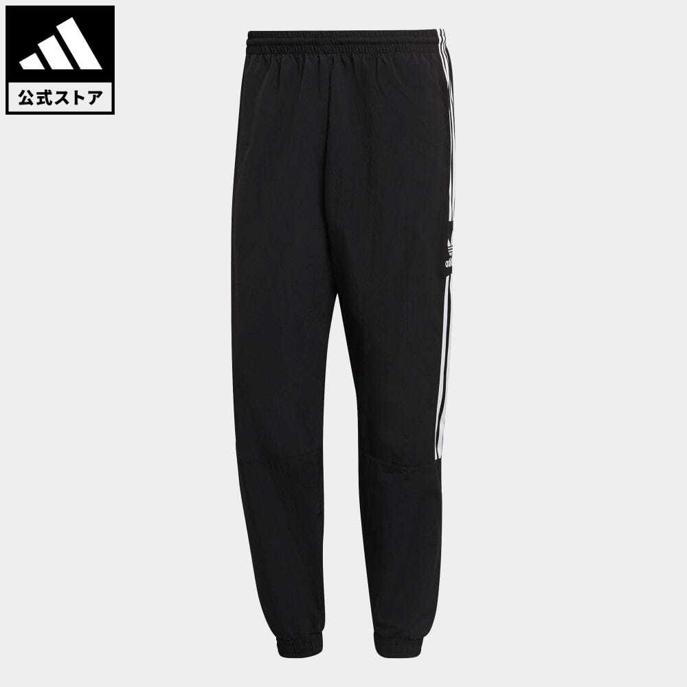 【公式】アディダス adidas 返品可 アディカラー クラシックス ロックアップ トレフォイル トラックパンツ オリジナルス メンズ ウェア・服 ボトムス ジャージ パンツ 黒 ブラック H41387 下 nm_otd