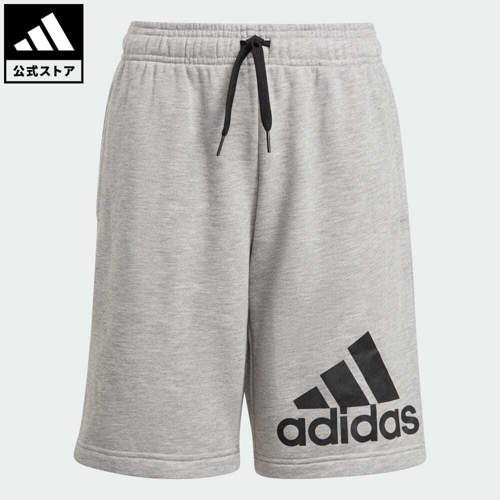 【公式】アディダス adidas 返品可 アディダス エッセンシャルズ ショーツ / adidas Essentials Shorts スポーツウェア キッズ／子供用 ウェア・服 ボトムス ハーフパンツ グレー GN4022のサムネイル