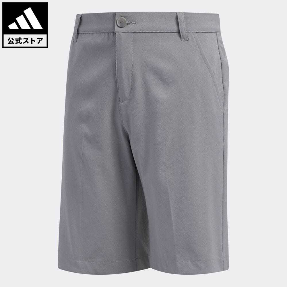 【公式】アディダス adidas 返品可 ゴルフ BOYS ショートパンツ / BOYS Shorts キッズ ウェア・服 ボトムス ショートパンツ・短パン グレー DX0144 notp