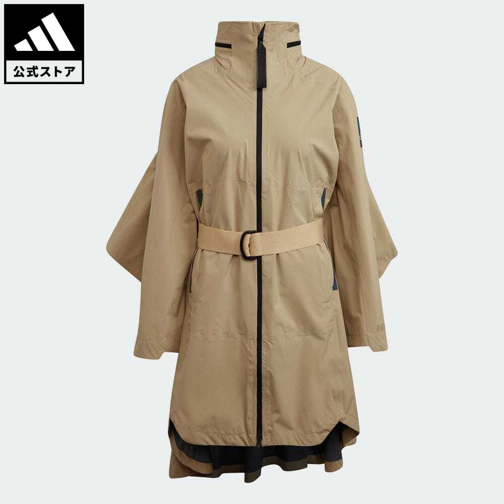 【公式】アディダス adidas 返品可 アウトドア マイシェルター RAIN.RDY パーカー レディース ウェア・服 アウター ジャケット ベージュ GT6520 nm_otd