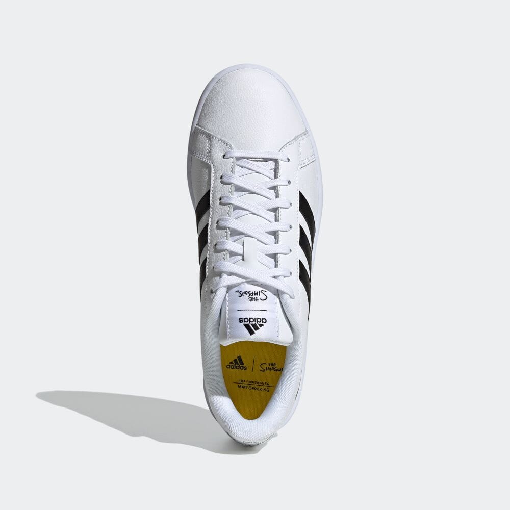 【公式】アディダス adidas 返品可 テニス グランドコート / GRANDCOURT スポーツウェア メンズ レディース シューズ・靴 スポーツシューズ 白 ホワイト H02555 テニスシューズ whitesneaker