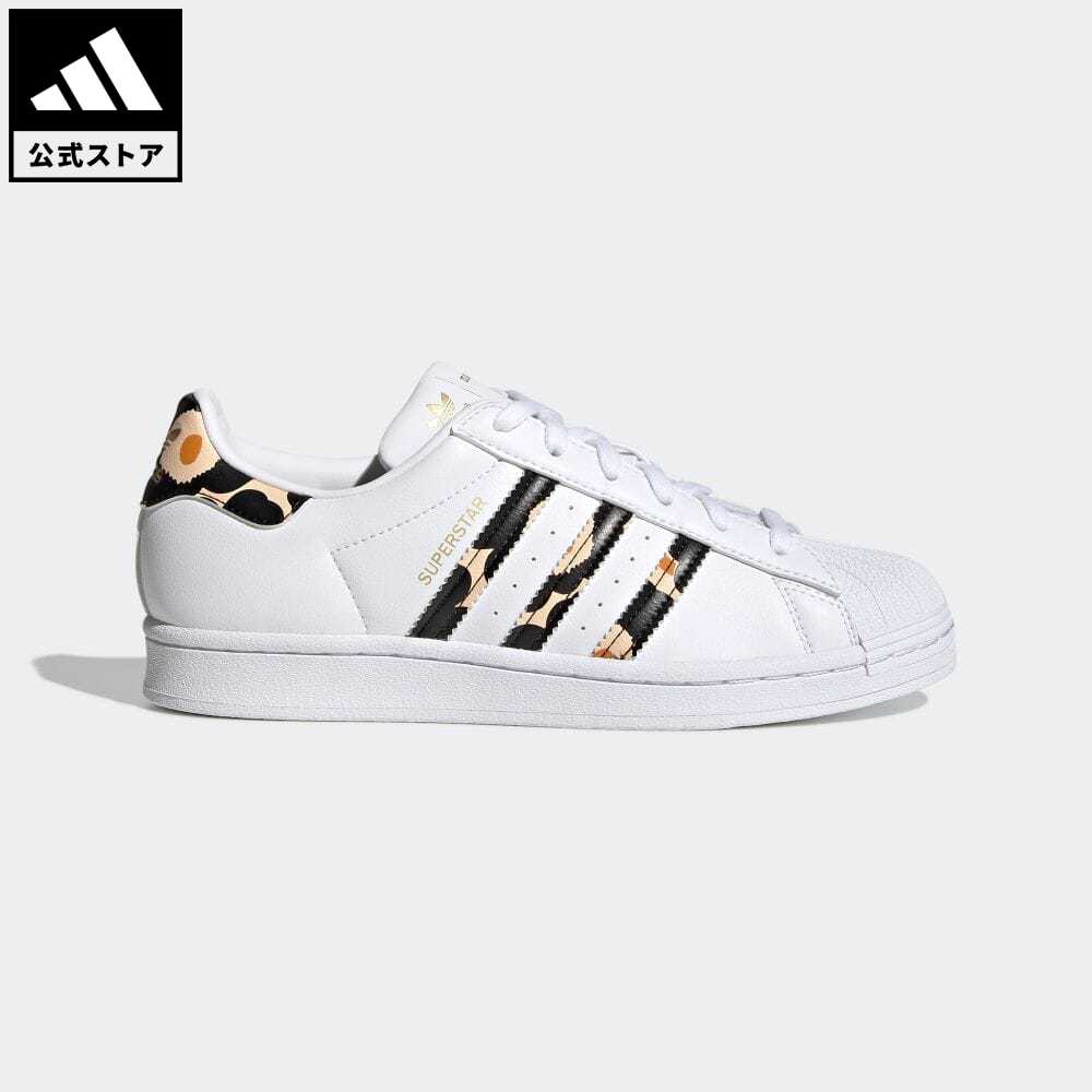 【公式】アディダス adidas 返品可 マリメッコ スーパースター / Marimekko Superstar オリジナルス レディース メンズ シューズ・靴 スニーカー 白 ホワイト H04076 ローカット