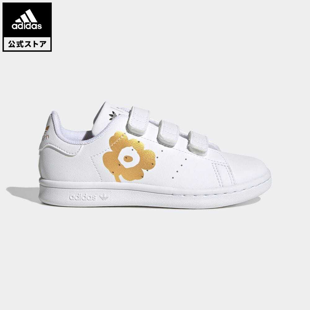 【公式】アディダス adidas 返品可 マリメッコ スタンスミス / Marimekko Stan Smith オリジナルス キッズ シューズ・靴 スニーカー 白 ホワイト H04684 ローカット