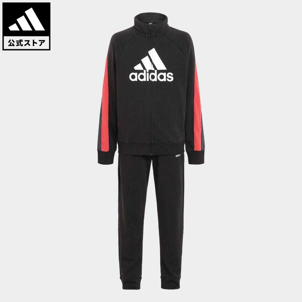 【公式】アディダス adidas 返品可 カラーブロック ビッグ バッジ オブ スポーツ トラックスーツ（ジャージ上下セッ…