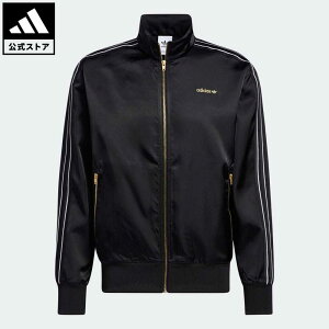 【20%OFFクーポン対象 01/07 10:00〜01/17 09:59】【公式】アディダス adidas 返品可 アディダス SPRT ファイヤーバード サテン トラックジャケット（ジャージ） オリジナルス メンズ ウェア・服 トップス ジャージ 黒 ブラック H31290