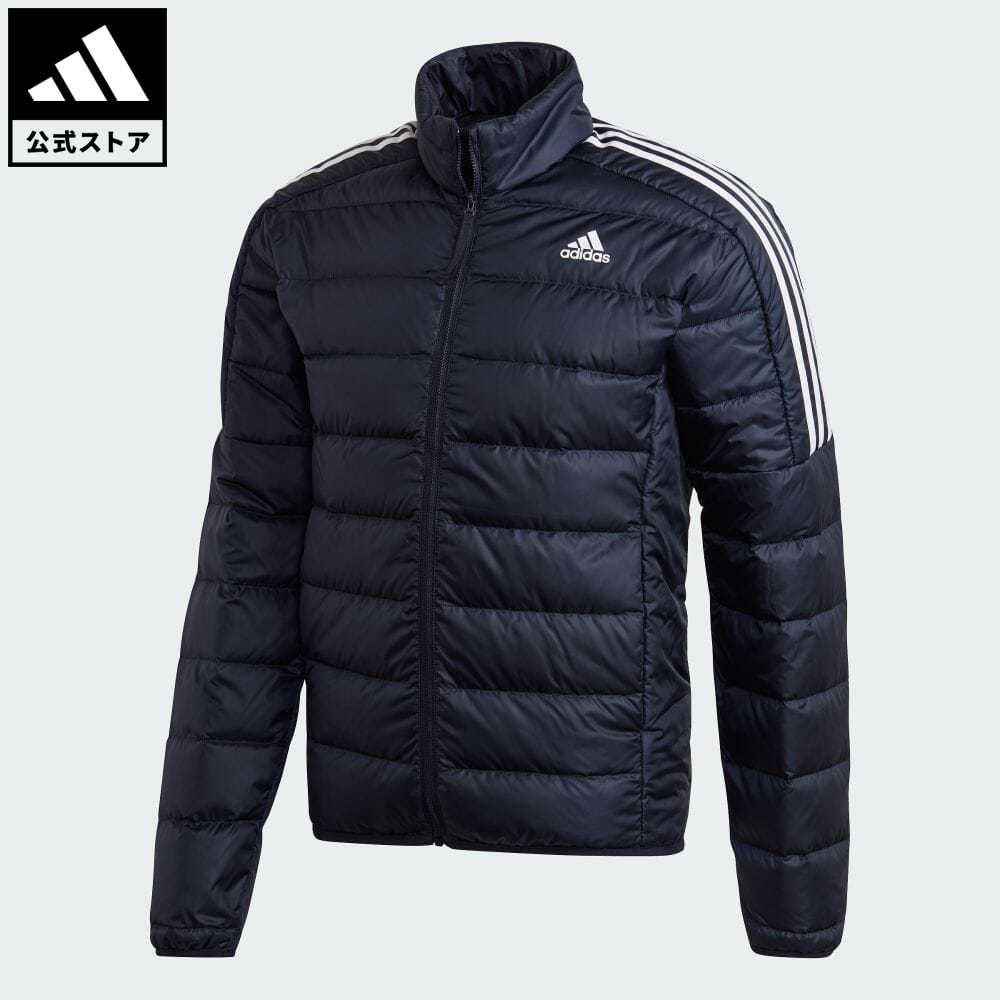 【公式】アディダス adidas 返品可 ラッピング不可 アウトドア エッセンシャルズ ダウンジャケット / Essentials Down Jacket スポーツウェア メンズ ウェア・服 アウター ダウン 青 ブルー GH4594 ダウンジャケット wt22fw