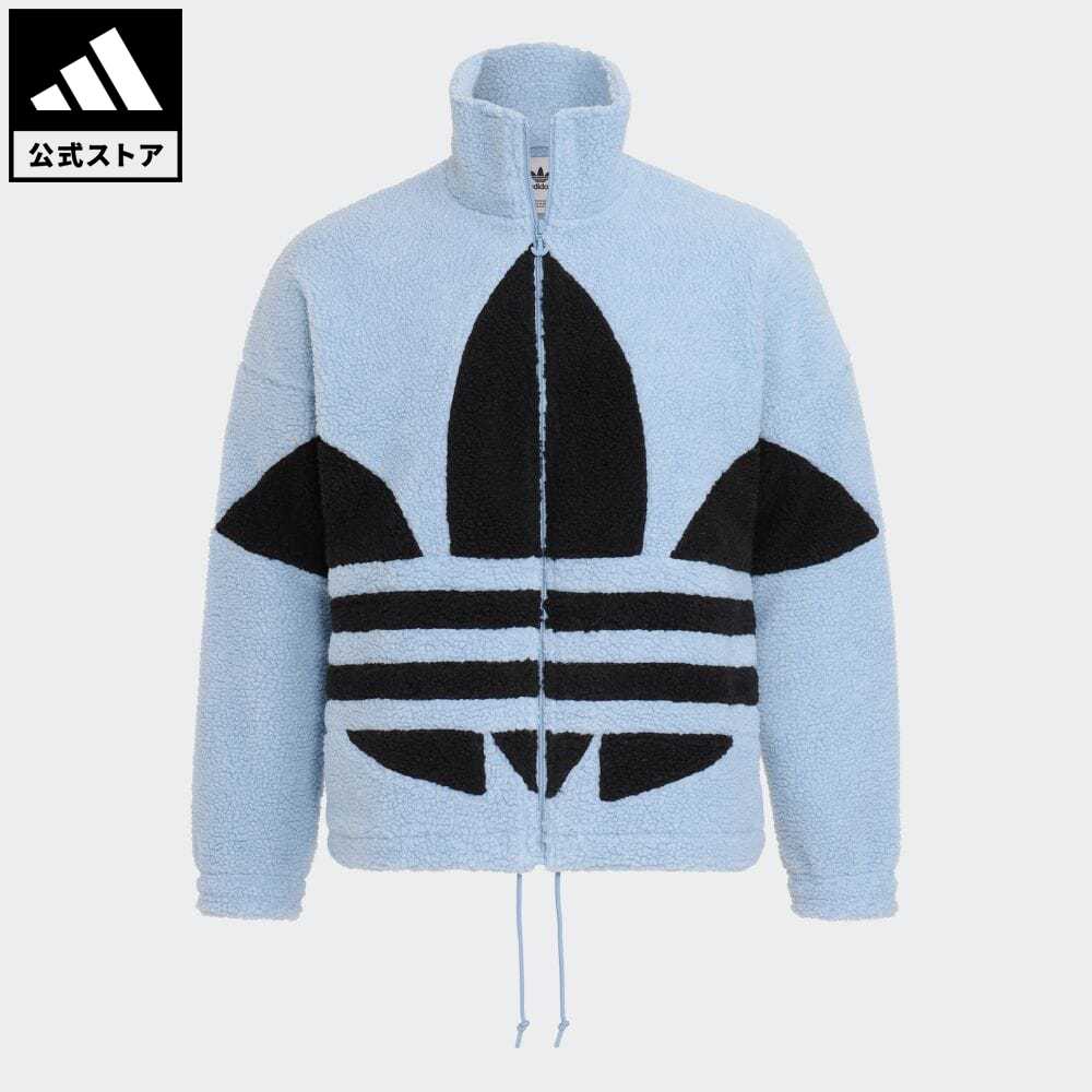 【公式】アディダス adidas 返品可 ボア ジャケット オリジナルス メンズ レディース ウェア・服 アウター ジャケット 青 ブルー HC0327 fyc win_coのサムネイル