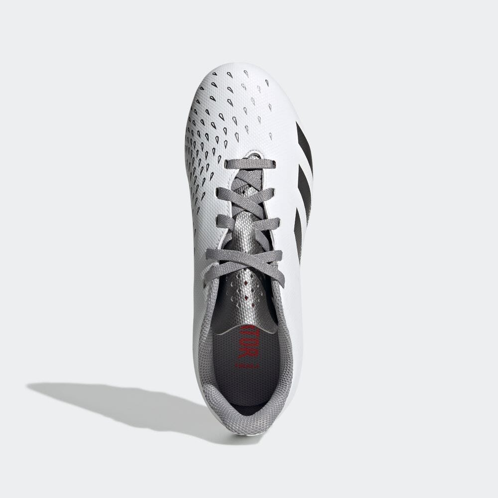 【公式】アディダス adidas 返品可 サッカー プレデター フリーク.4 AI1 J / 各種グラウンド対応 / Predator Freak.4 AI1 J キッズ／子供用 シューズ・靴 スパイク 白 ホワイト FY6320 サッカースパイク wsp whitesneaker