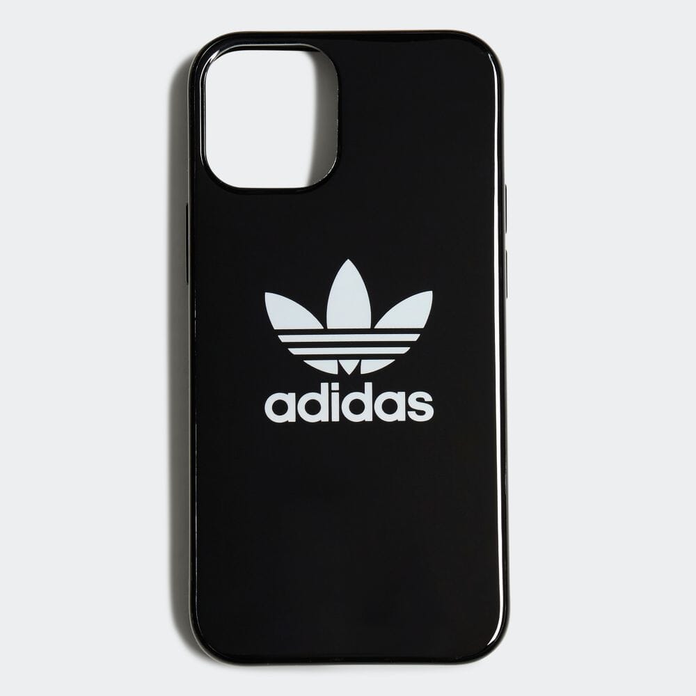 【公式】アディダス adidas 返品可 iPhone 12 mini 5.4 インチ用 はめこみ式ケース / OR Snap Case Trefoil iPhone 12 mini オリジナルス メンズ レディース アクセサリー iPhoneケース(スマホケース) 黒 ブラック EX7951