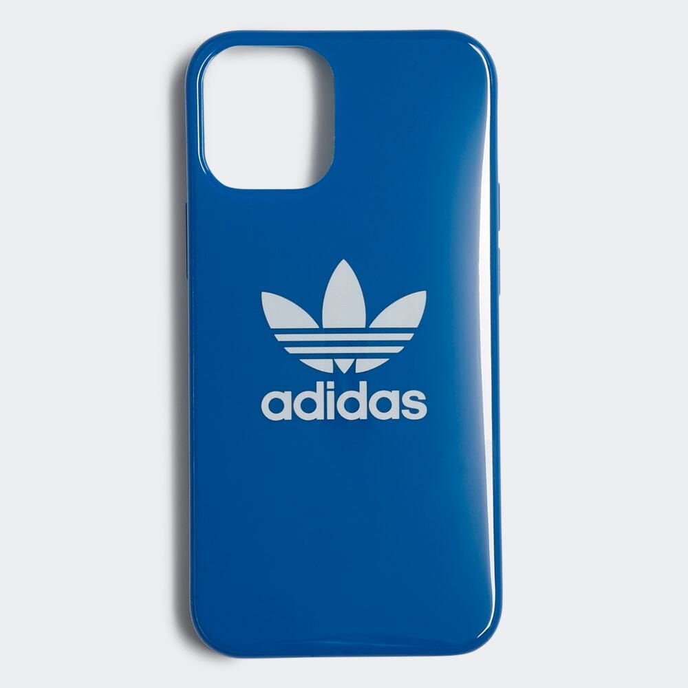 【公式】アディダス adidas 返品可 iPhone 12 mini 5.4 インチ用 はめこみ式ケース / OR Snap Case Trefoil iPhone 12 mini オリジナルス メンズ レディース アクセサリー iPhoneケース(スマホケース) 青 ブルー EX7956